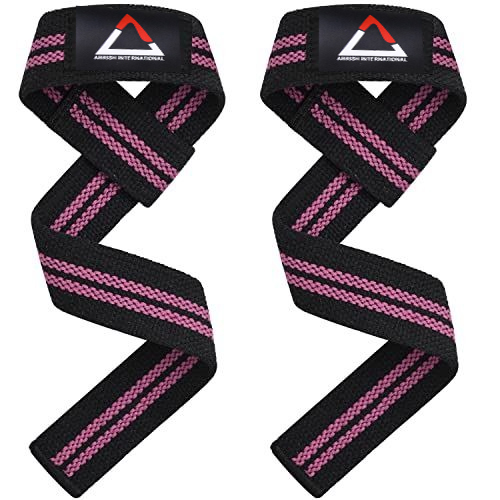 Black with Pink Lining Polyster Wrist Strings