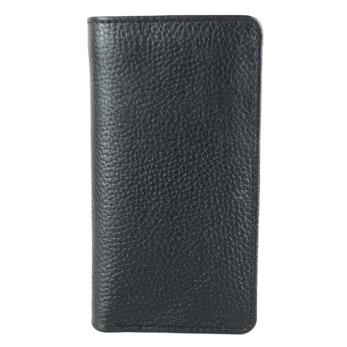 BLACK LONG WALLET WITH SEVERAL POCKETS