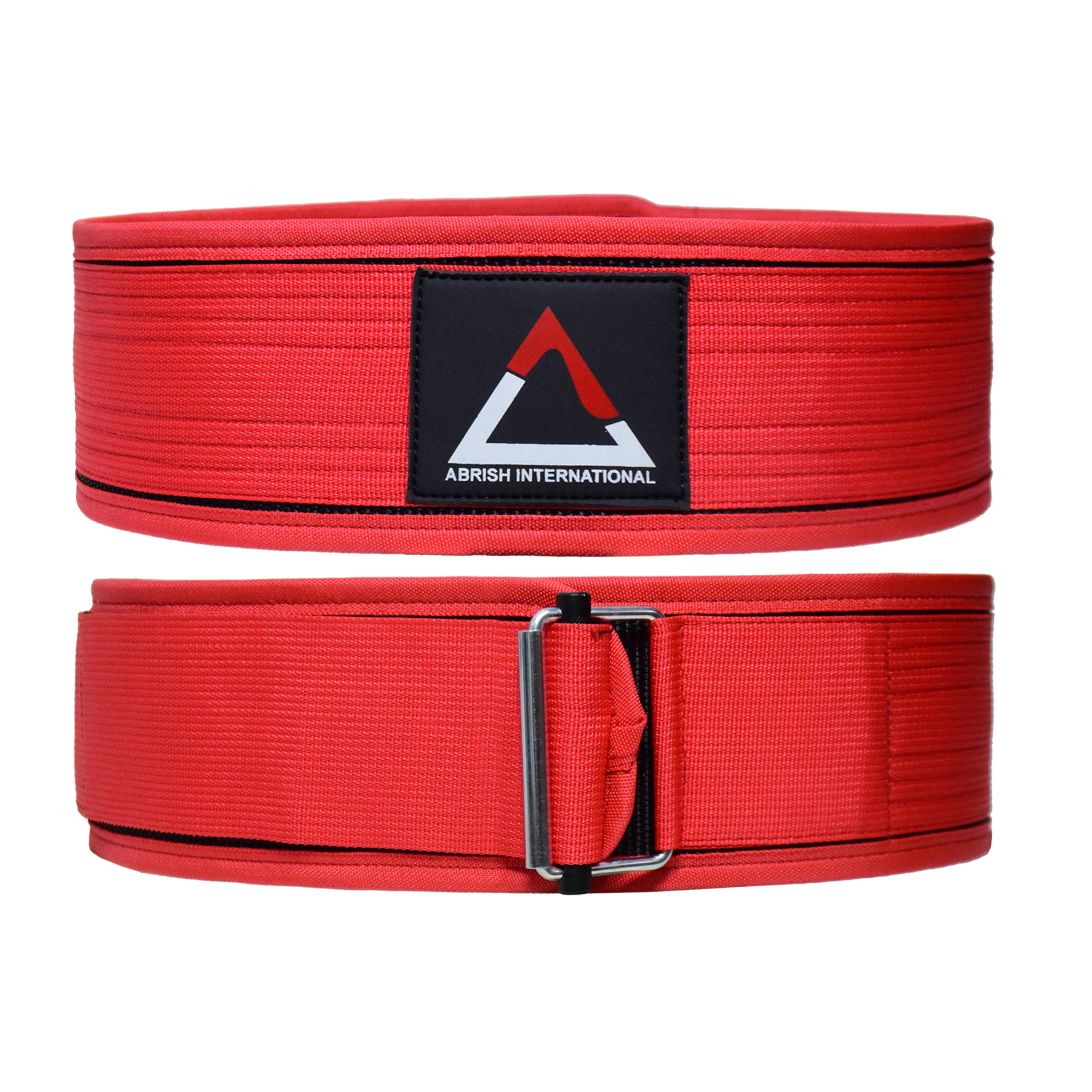 Red Polyester Web Belt