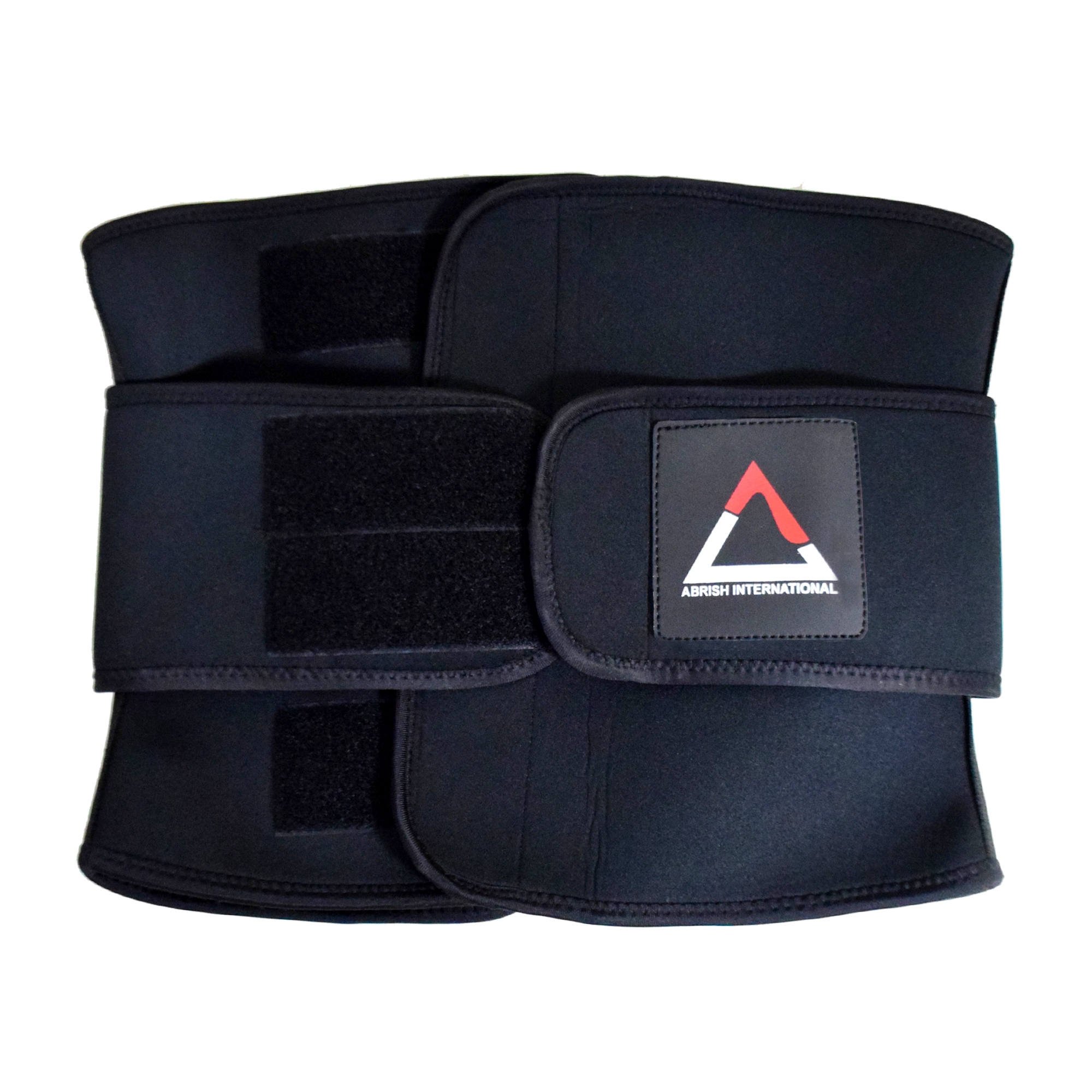 Black Neoprene Abdominal Support with Double Valcro